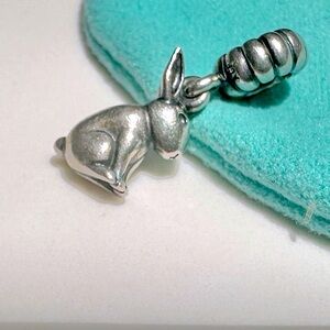 Pandora (Retired) Sterling Silver Rabbit Dangle Charm #791101